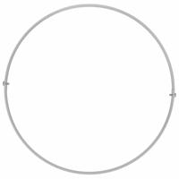 VidaXL Plantenring 5 pcs wit 30 x 30 x 20 cm koudgewalst staal - thumbnail