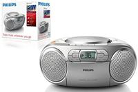 Philips AZ127 CD speler Zilver - thumbnail