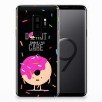 Samsung Galaxy S9 Plus | Siliconen Case | Donut Roze - thumbnail