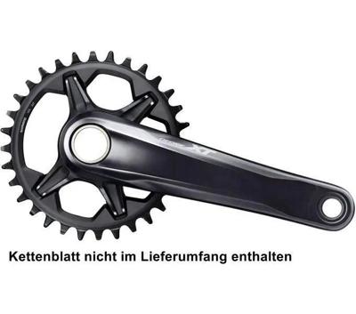 Shimano crankset deore xt fc-m8120 1x12-speed 180mm without chainring