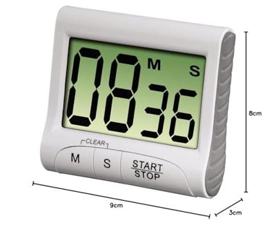 Xavax Keukenwekker Countdown digitaal Kookaccessoires Wit