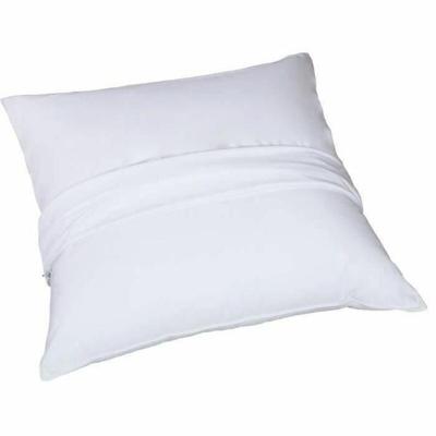 DODO Pack 2 trendy kussens 60x60cm + 2 waterdichte kussenbeschermers 60x60cm - 100% Polyester vulling