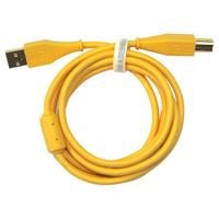 Chroma Cables USB-A To USB-B 1.5m Yellow Straight - thumbnail