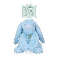 Cozy Dog Bunny Hondenknuffel - Puppy Knuffel met Hartslag - Hartslag knuffel voor hond - Hondenspeelgoed - Tegen Verlatingsangst (Blauw) - thumbnail