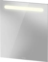Spiegel Duravit No.1 Met Horizontale LED Verlichting 60x3.5x70 cm Mat Wit Duravit - thumbnail