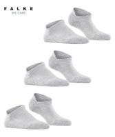 FALKE 3-paar Cool kick sneaker sokken - Enkelsokken voor dames en heren - Ademend - thumbnail