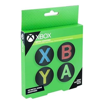 Xbox Metal Coasters - Metal Icons