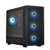Behuizing zonder voeding - ZALMAN M5 ARGB - Minitower - M-ATX-formaat - Zwart - thumbnail