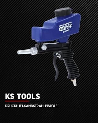 KS Tools 515.1909 Perslucht-zandstraalpistool, 260 mm - thumbnail