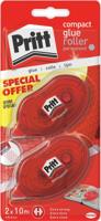 Pritt permanente lijmroller 2 stuks 8,4 mm x 10 m - thumbnail