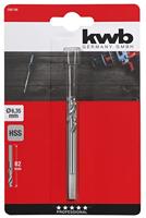 kwb 598700 Centreerboor 6.35 mm 1 stuk(s) - thumbnail