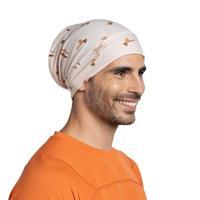 Buff Coolnet UV Insect Shield Nekwarmer Latus Birch Grey One Size - thumbnail