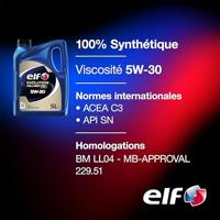 Motorolie - ELF - EVOLUTION FULL-TECH TDI 5W-30 - 5L - thumbnail
