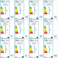 Statafelhoes met strik 80cm Wit (2 stuks) - thumbnail