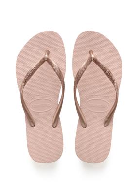 Havaianas Kids Slim teenslippers roségoud Havaianas Kids Slim teenslippers roségoud