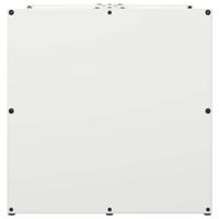 Brandhoutrek 40x40x40 cm koudgewalst staal wit - thumbnail