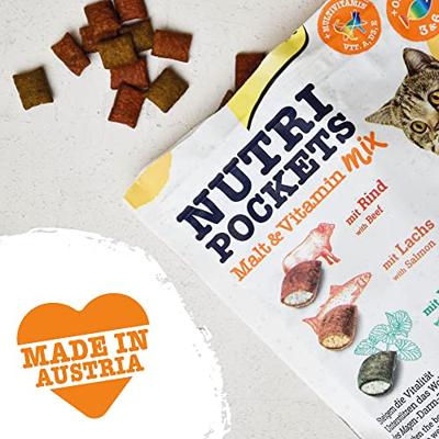 Gimcat nutri pockets malt-vitaminemix - thumbnail