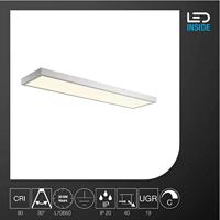 SLV KantoorlampLed Panel grijs - 120x30cm - 4000K - 1001509 - thumbnail