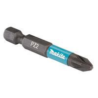 Makita Accessoires E-12413 Slagschroefbit | PZ2x50mm | X Impact Black | 10 stuks - E-12413 - thumbnail