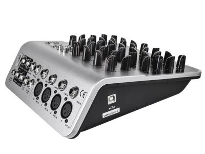 Monoprice 615808 8-kanaals audiomixer met USB