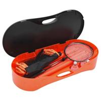 VidaXL Badmintonset met 2 rackets, net en opbergkoffer 292x30x152 cm - thumbnail