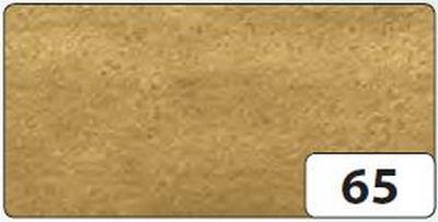 Zijdevloeipapier Folia 50x70cm 20gr nr65 goud 5 vel