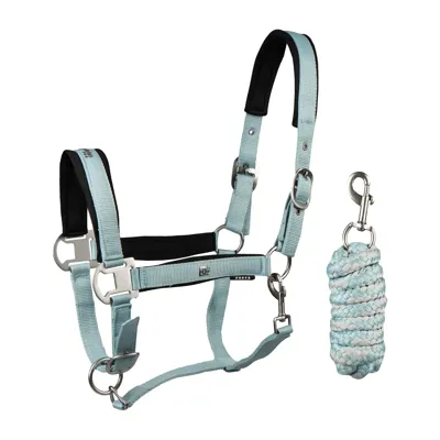 EQPro Precious Halsterset aqua maat:pony