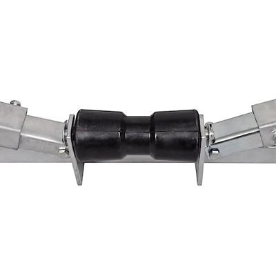 VidaXL Kielsteun voor boottrailer met rollers