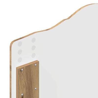 Bedframe Ambachtelijk eiken 75 x 190 cm Massief grenenhout