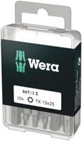 Wera 867/1 Z DIY SiS 05072407001 Torx-bit T 15 Gereedschapsstaal Gelegeerd, Taai D 6.3 10 stuk(s) - thumbnail