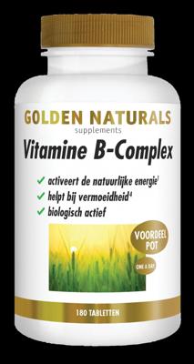 Golden Naturals Vitamine B-complex Tabletten
