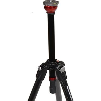 Manfrotto 755CX3 Treppiede Serie MDEVE per Video, con Base Livellante da 50 mm, 3 Sezioni a Tubo Singolo, in Carbonio, Nero
