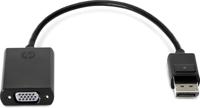 HP F7W97AA DisplayPort / VGA Adapter [1x DisplayPort stekker - 1x VGA-stekker] Zwart 0.20 m - thumbnail