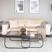 Nohr 3-zits Bank 'Laqueta' Velvet, kleur Beige - thumbnail