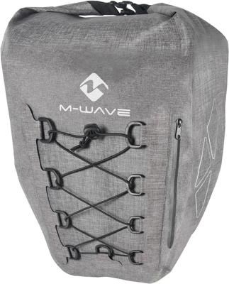 M-WAVE pakaftas "suburban carry" single bag suburban carry grey