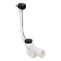 Xenz badafvoer-/overloopcombinatie met vulmogelijkheid mat zwart - thumbnail