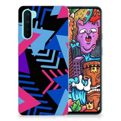 OnePlus Nord | TPU Hoesje | Funky Triangle