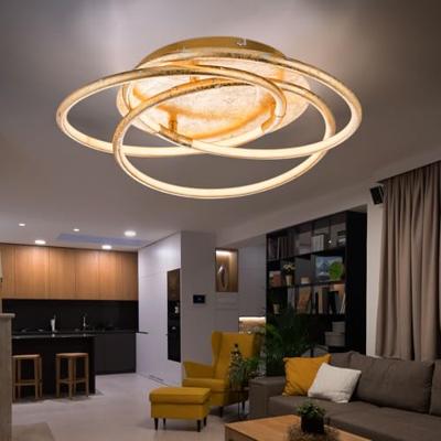Globo Gouden plafondlampBarna Ø 50cm - 67828-30G