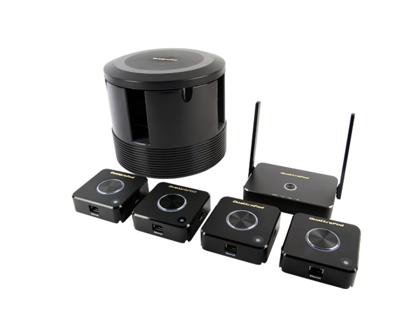 EZCast Pro Quattropod Deluxe Pack 4x Zender 1x Ontvanger - (4x T01, 1 x R01) draadloos presentatiesy