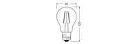 OSRAM HOMELIGHTING 4099854466250 LED-lamp Energielabel D (A - G) E27 1.8 W Warmwit (Ø x h) 60.00 mm x 60.00 mm 1 stuk(s) - thumbnail