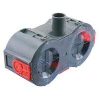 duoinbouwdoos koppelbaar 50 mm met tuit 4515000 - thumbnail