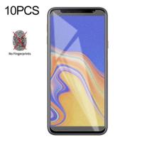10 stuks non-Full matte Frosted gehard glas film voor Galaxy J4 +/J6 PLUS - thumbnail