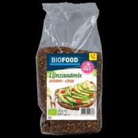 Biofood Lijnzaadmix sesam chia bio 250 Gram - thumbnail