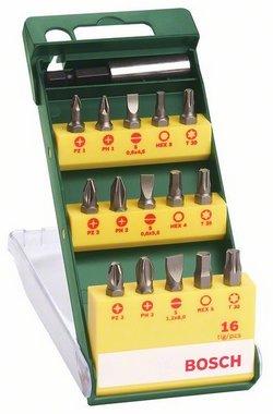 Bosch Accessoires 15-delige schroefbitset | 2607019453 - 2607019453 - thumbnail