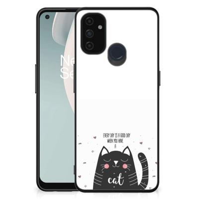 OnePlus Nord N100 Hoesje Cat Good Day