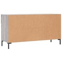 VidaXL Schoenenbank 102x35x55 cm bewerkt hout grijs sonoma eikenkleur - thumbnail