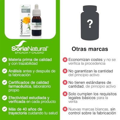 Soria Natural Calendula officinalis XXI extract 50 Milliliter