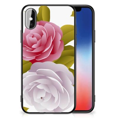 iPhone X | Xs Bloemen Hoesje Roses
