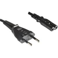 DINIC CB-8-ZH electriciteitssnoer Zwart 1,8 m Netstekker type C C7 stekker - thumbnail