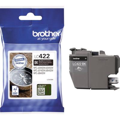 Brother Inktcartridge LC-422BK Origineel Zwart LC422BK
